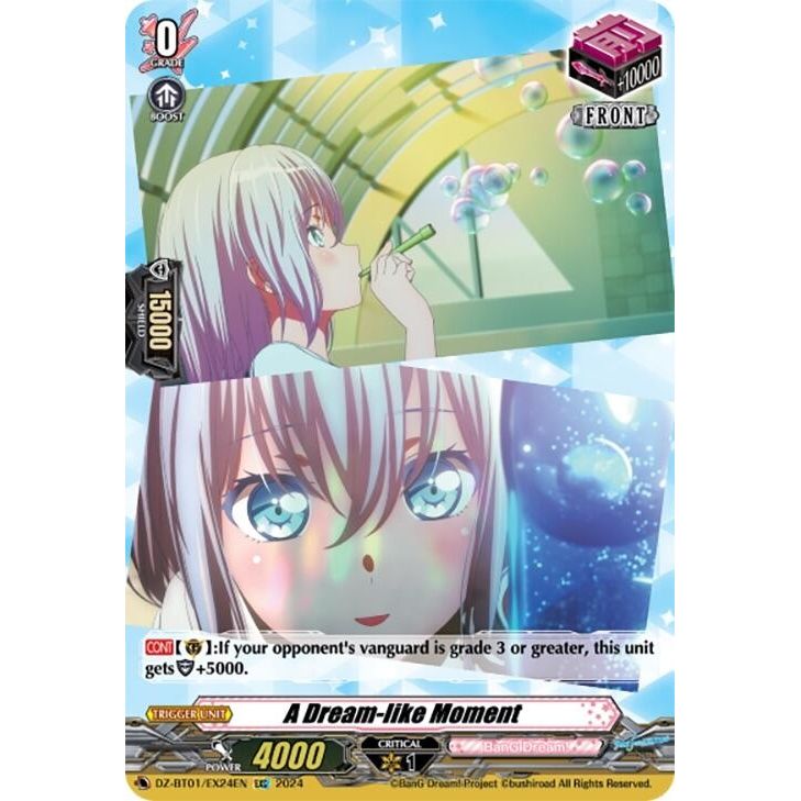 Image for A Dream-like Moment (EX24) (EXC) (DZ-BT01/EX24EN) (DZ-BT01) - Cardfight Vanguard