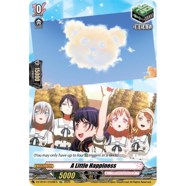 Image for A Little Happiness (EX28) (EXC) (DZ-BT01/EX28EN) (DZ-BT01) - Cardfight Vanguard