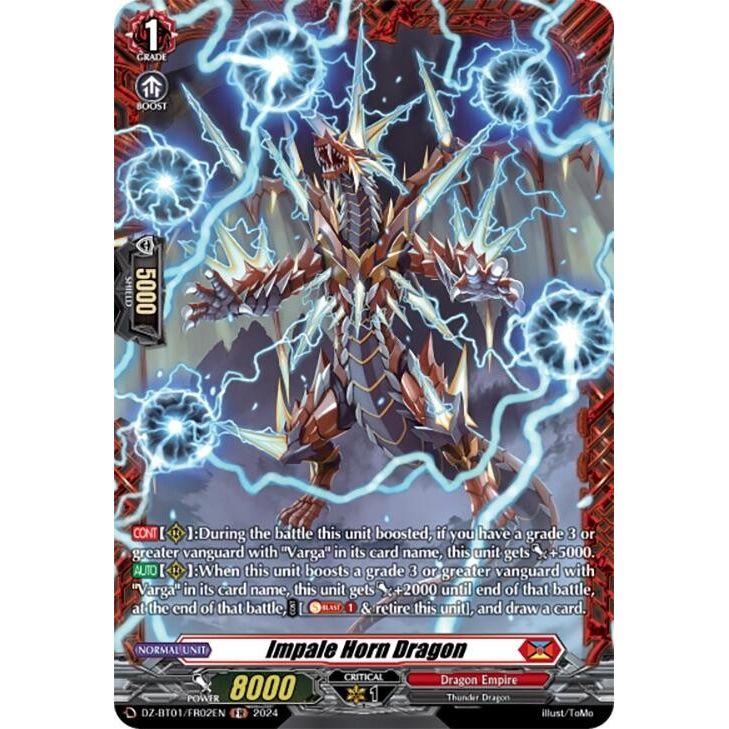 Image for Impale Horn Dragon (FR) (DZ-BT01/FR02EN) (DZ-BT01) - Cardfight Vanguard