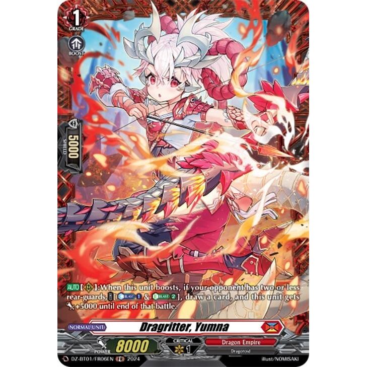 Image for Dragritter, Yumna (FR) (DZ-BT01/FR06EN) (DZ-BT01) - Cardfight Vanguard