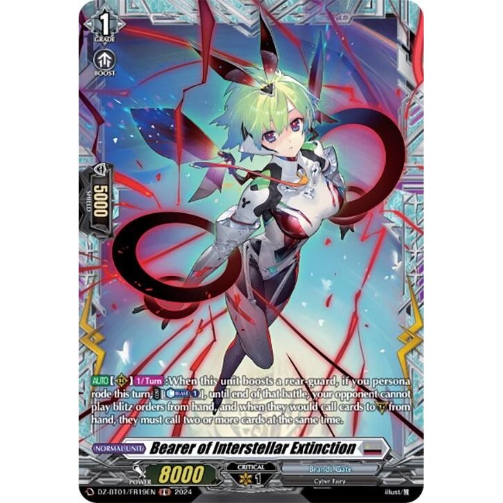 Image for Bearer of Interstellar Extinction (FR) (DZ-BT01/FR19EN) (DZ-BT01) - Cardfight Vanguard