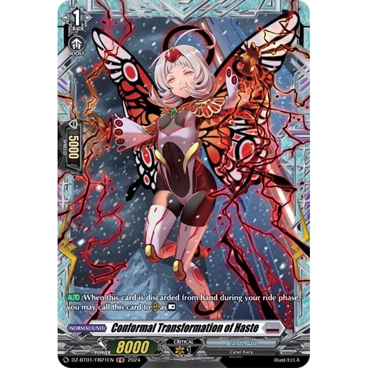 Image for Conformal Transformation of Haste (FR) (DZ-BT01/FR21EN) (DZ-BT01) - Cardfight Vanguard