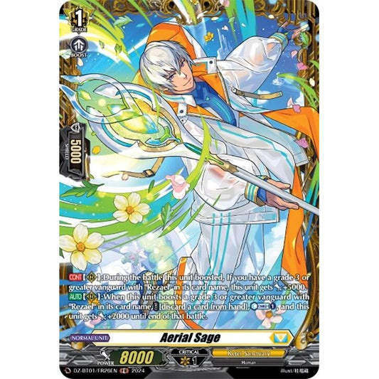 Image for Aerial Sage (FR) (DZ-BT01/FR26EN) (DZ-BT01) - Cardfight Vanguard
