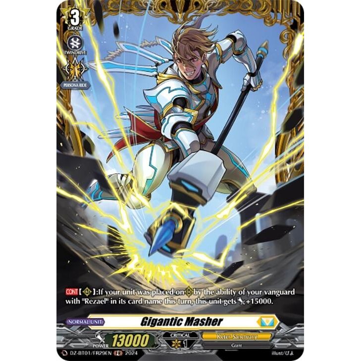 Image for Gigantic Masher (FR) (DZ-BT01/FR29EN) (DZ-BT01) - Cardfight Vanguard