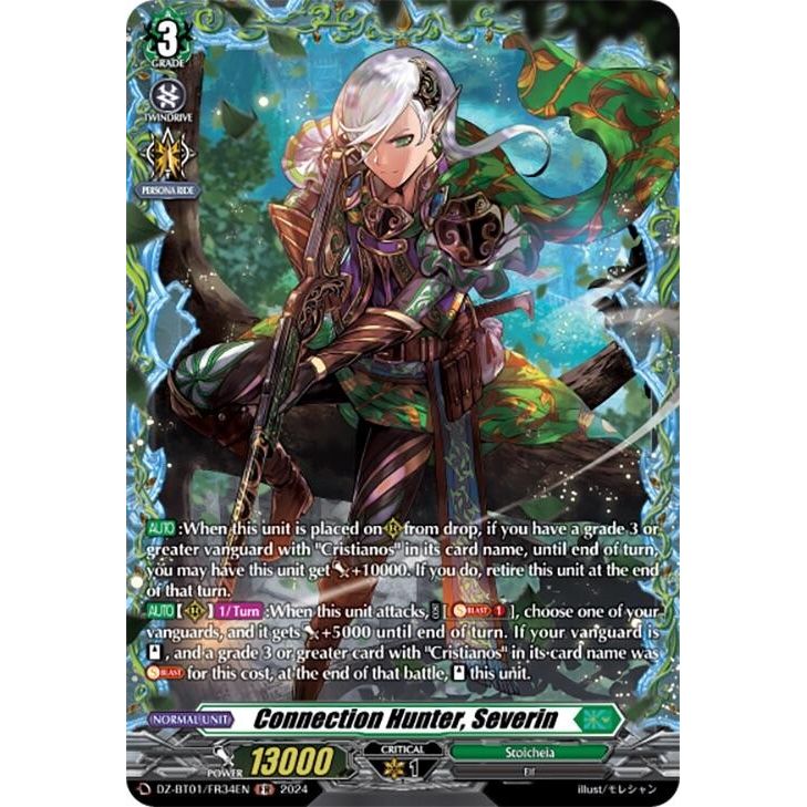 Image for Connection Hunter, Severin (FR) (DZ-BT01/FR34EN) (DZ-BT01) - Cardfight Vanguard