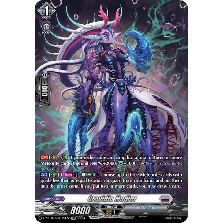 Image for Gravidia Madler (SR) (DZ-BT01/SR19EN) (DZ-BT01) - Cardfight Vanguard