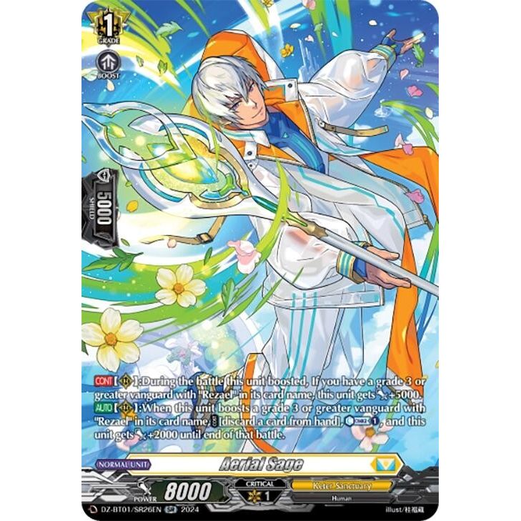 Image for Aerial Sage (SR) (DZ-BT01/SR26EN) (DZ-BT01) - Cardfight Vanguard