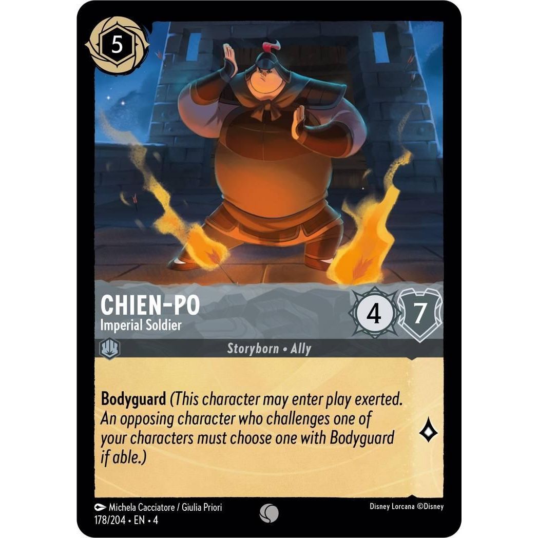 Image for Chien-Po - Imperial Soldier (178/204) (4) - Disney Lorcana