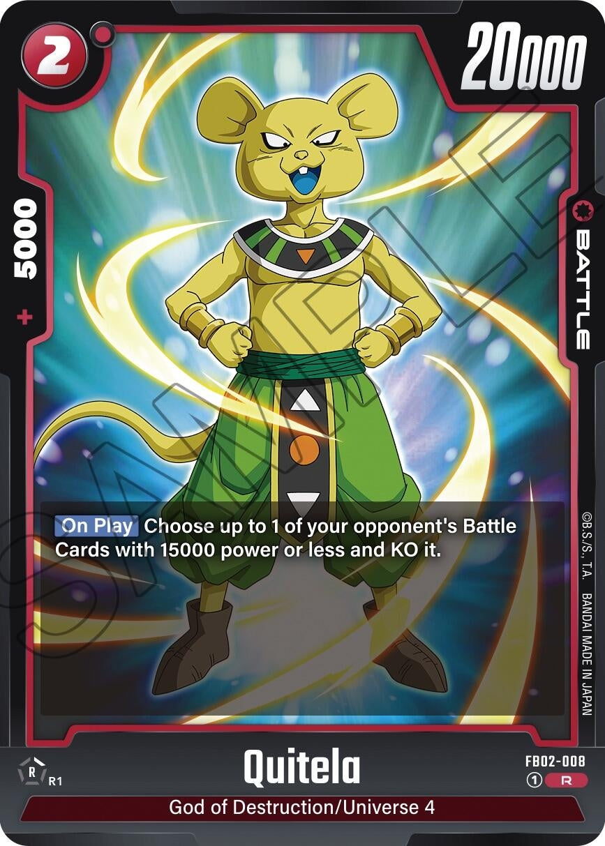 Image for Quitela (FB02-008) (FB02) - Dragon Ball Super: Fusion World