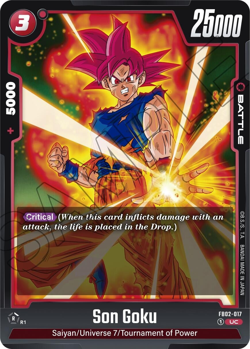 Image for Son Goku - FB02-017 (FB02-017) (FB02) - Dragon Ball Super: Fusion World