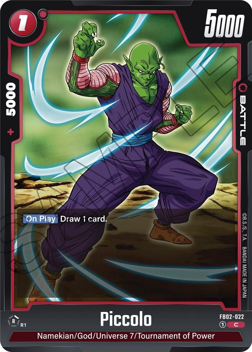 Image for Piccolo - FB02-022 (FB02-022) (FB02) - Dragon Ball Super: Fusion World
