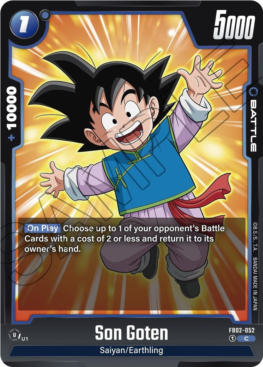 Image for Son Goten - FB02-052 (FB02-052) (FB02) - Dragon Ball Super: Fusion World