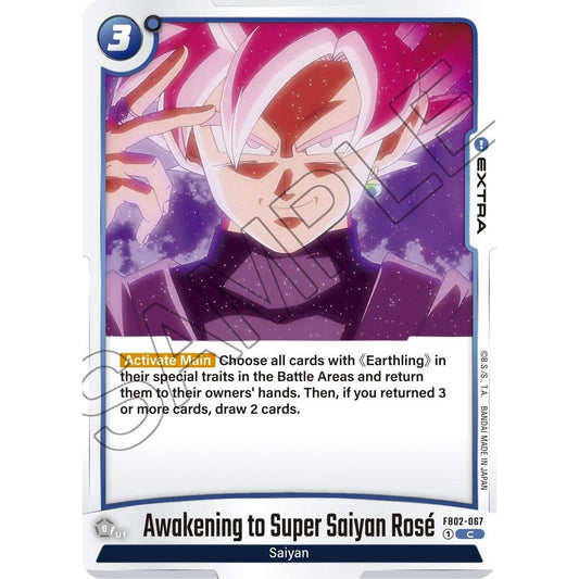Image for Awakening to Super Saiyan Rose (FB02-067) (FB02) - Dragon Ball Super: Fusion World