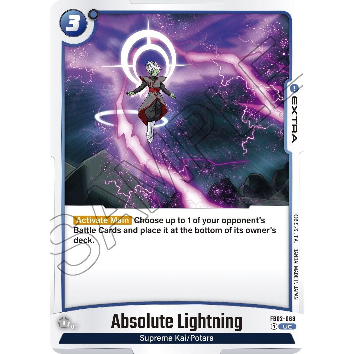 Image for Absolute Lightning (FB02-068) (FB02) - Dragon Ball Super: Fusion World