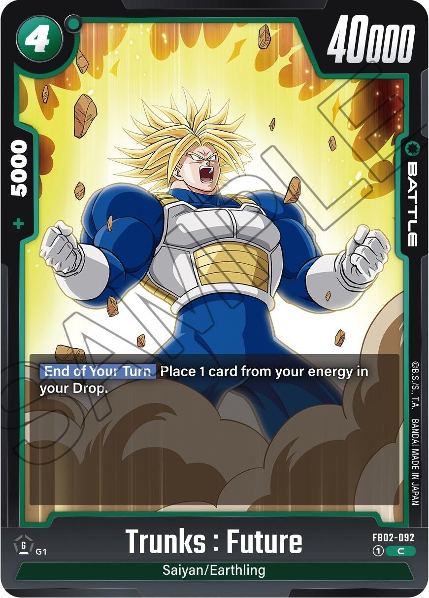 Image for Trunks : Future - FB02-092 (FB02-092) (FB02) - Dragon Ball Super: Fusion World