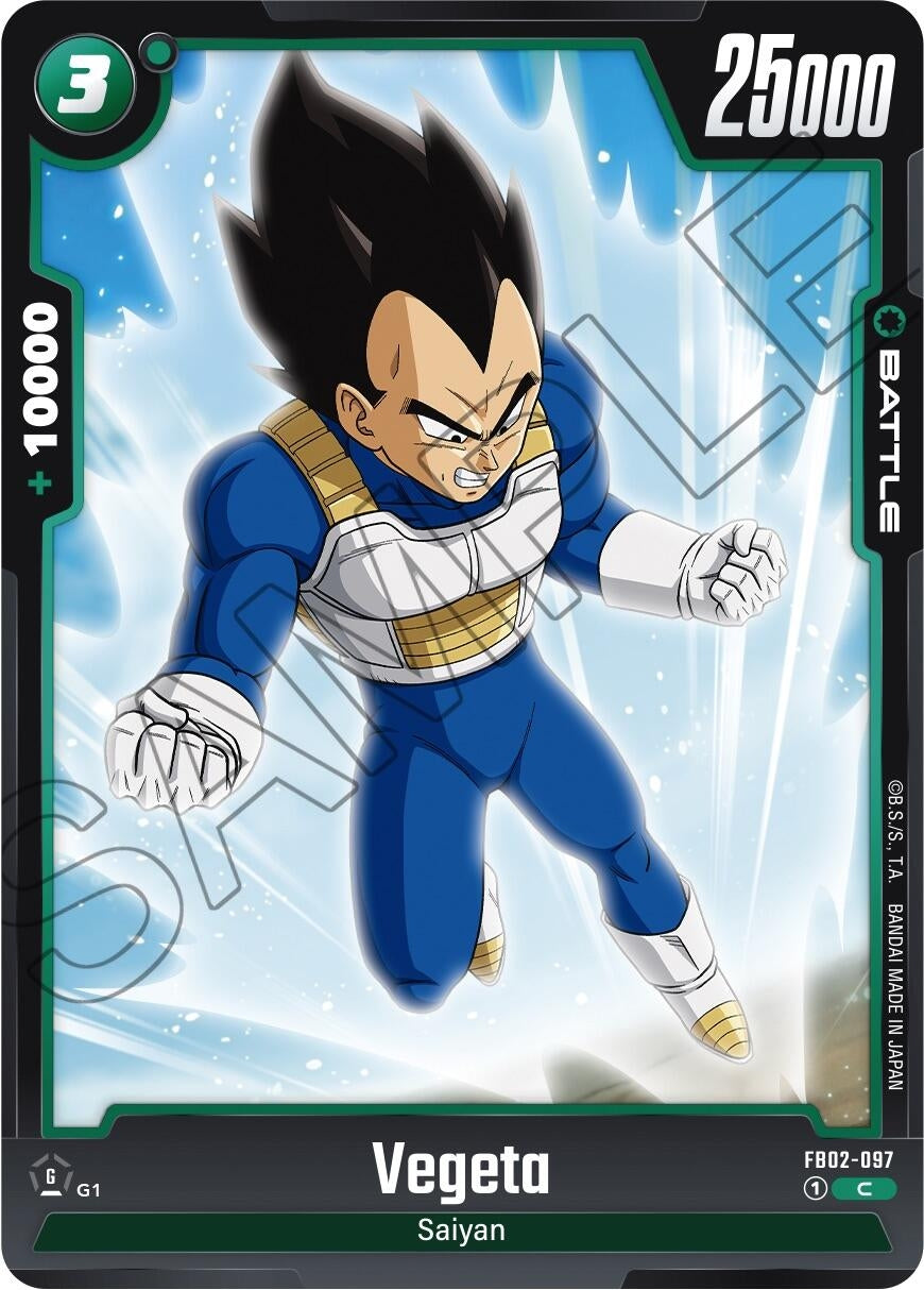 Image for Vegeta - FB02-097 (FB02-097) (FB02) - Dragon Ball Super: Fusion World