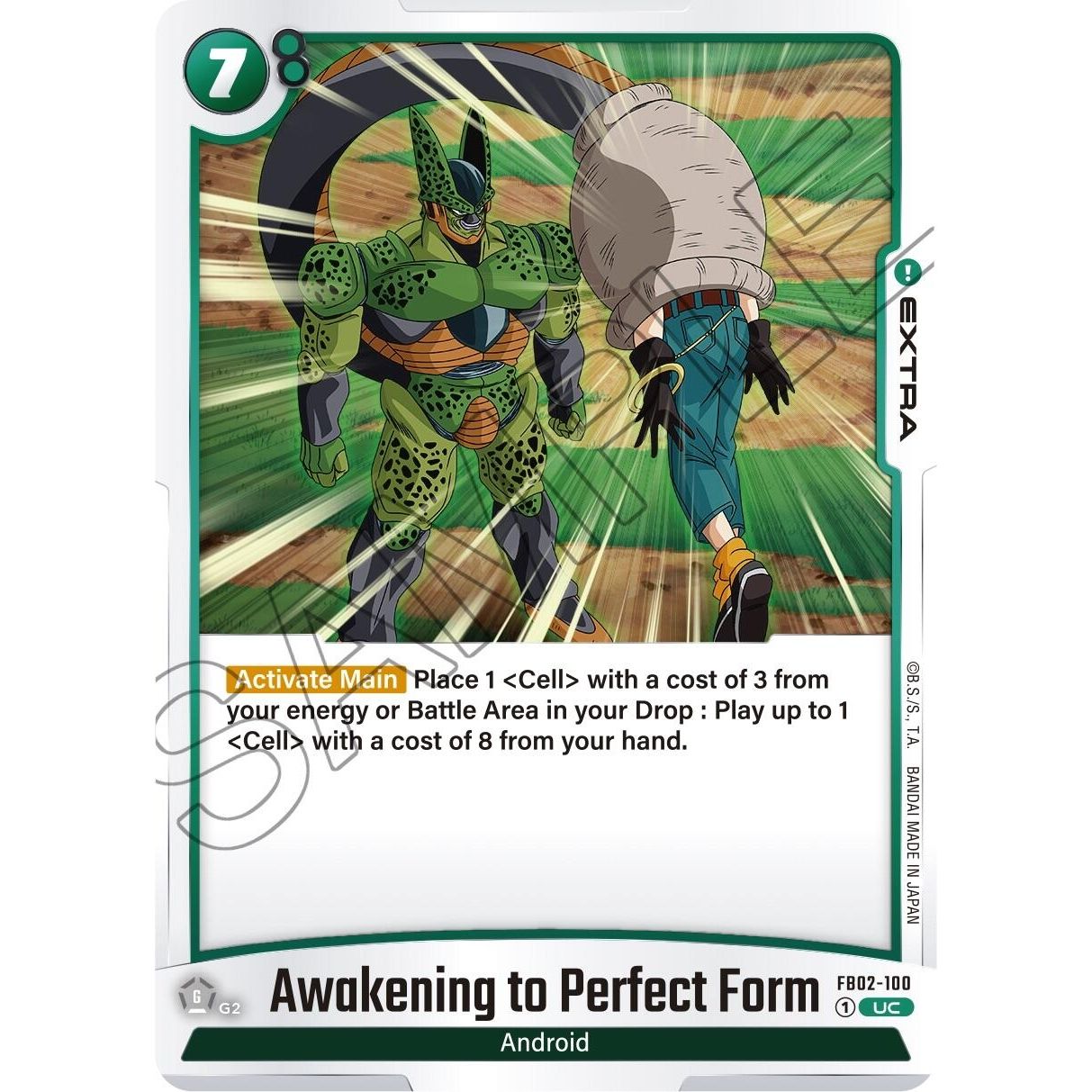 Image for Awakening to Perfect Form (FB02-100) (FB02) - Dragon Ball Super: Fusion World