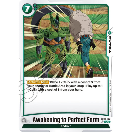 Image for Awakening to Perfect Form (FB02-100) (FB02) - Dragon Ball Super: Fusion World