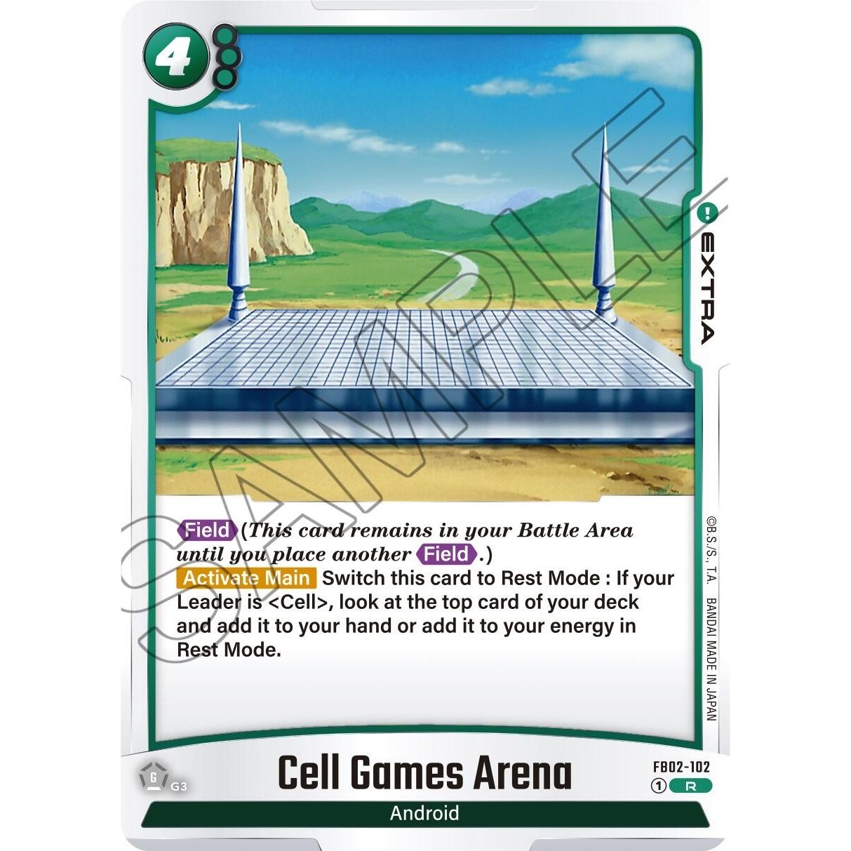 Image for Cell Games Arena (FB02-102) (FB02) - Dragon Ball Super: Fusion World