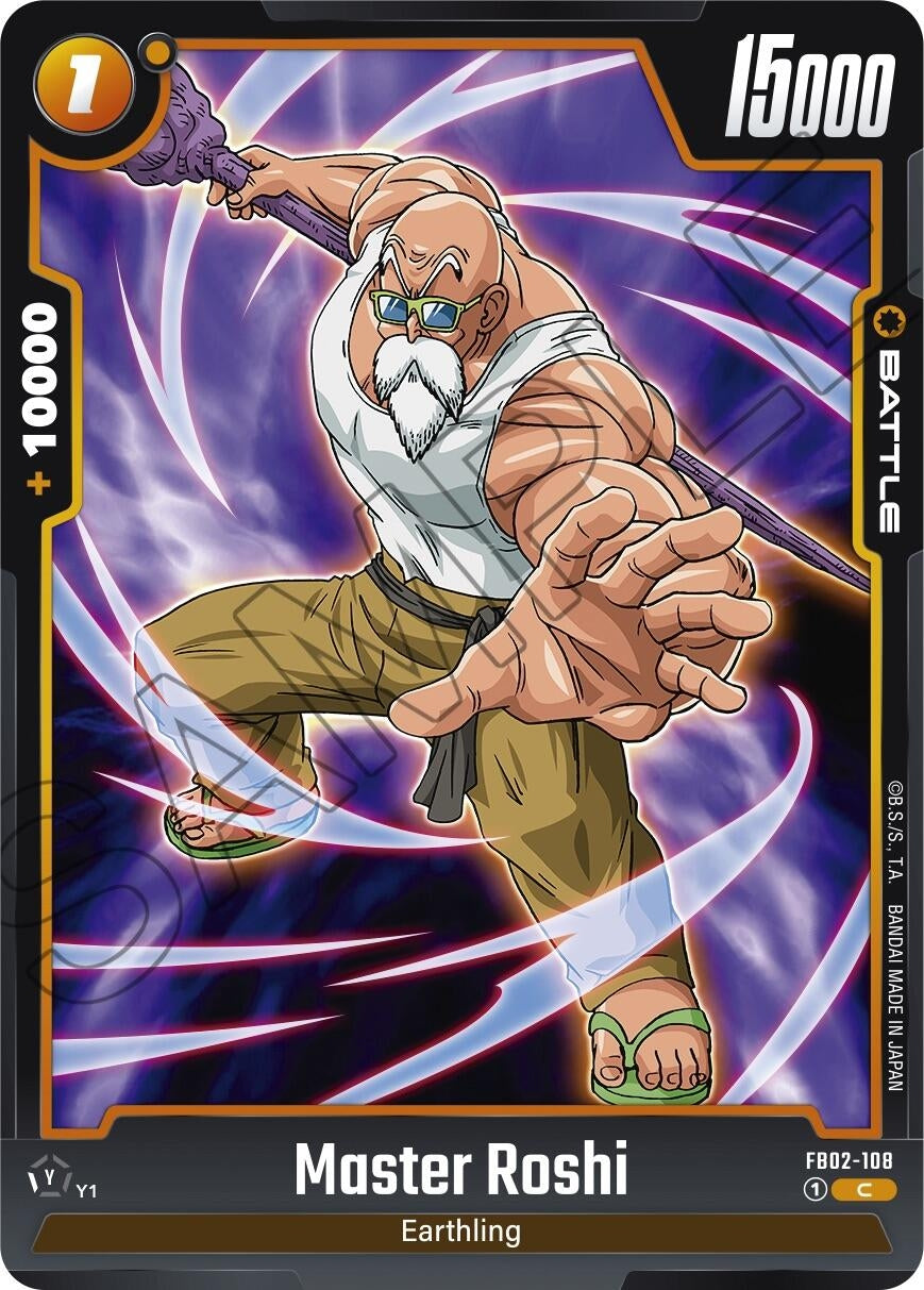 Image for Master Roshi - FB02-108 (FB02-108) (FB02) - Dragon Ball Super: Fusion World
