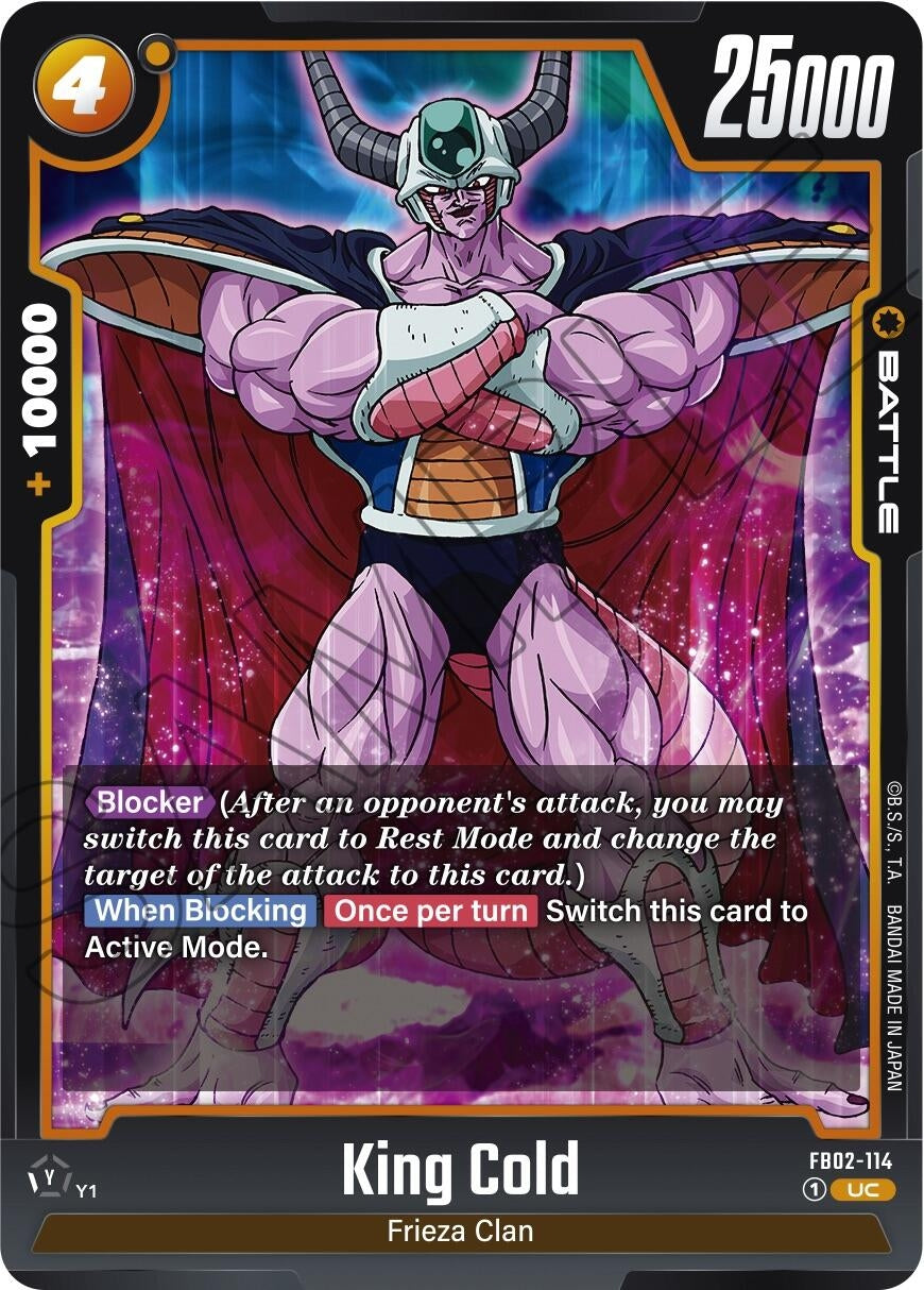 Image for King Cold (FB02-114) (FB02) - Dragon Ball Super: Fusion World