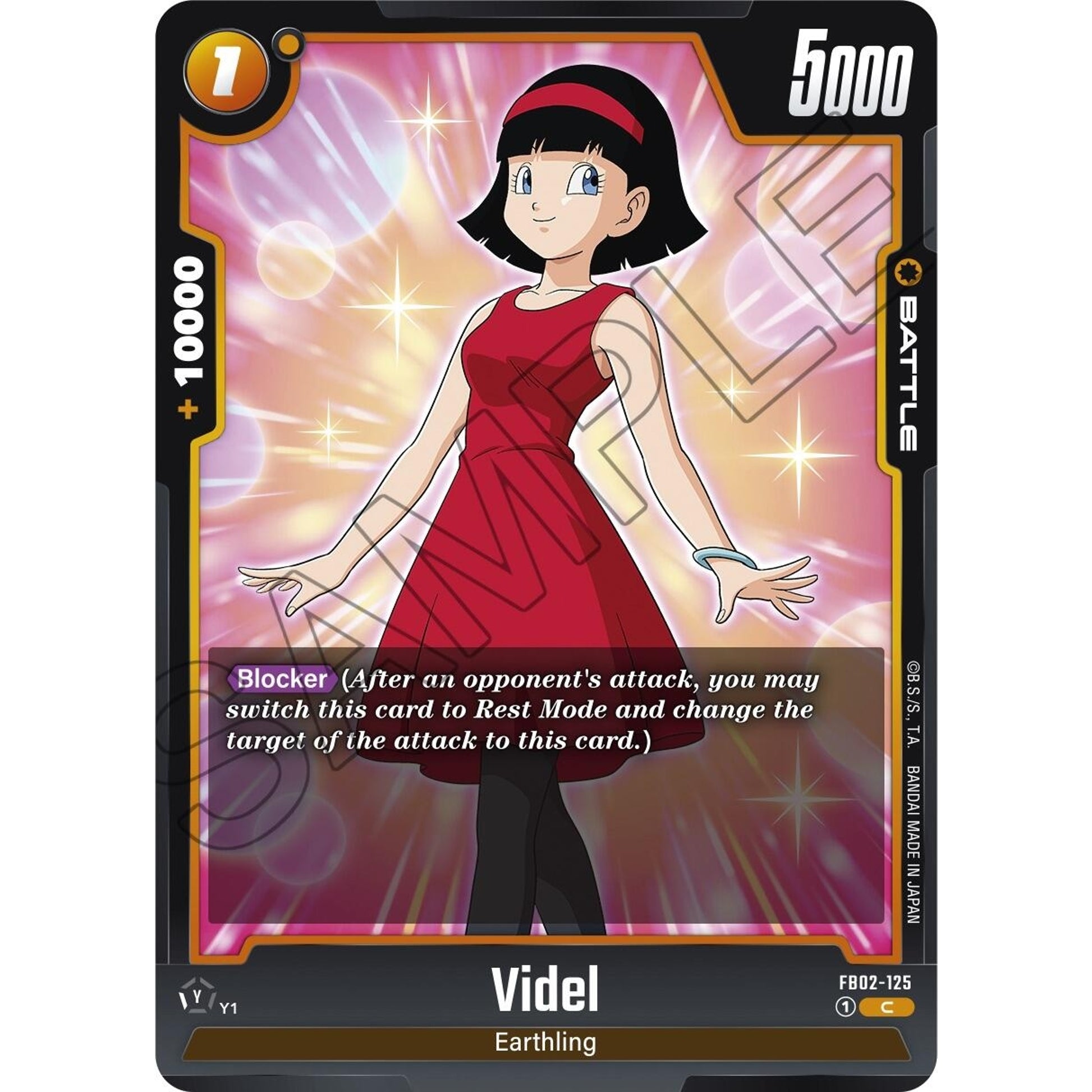 Image for Videl - FB02-125 (FB02-125) (FB02) - Dragon Ball Super: Fusion World