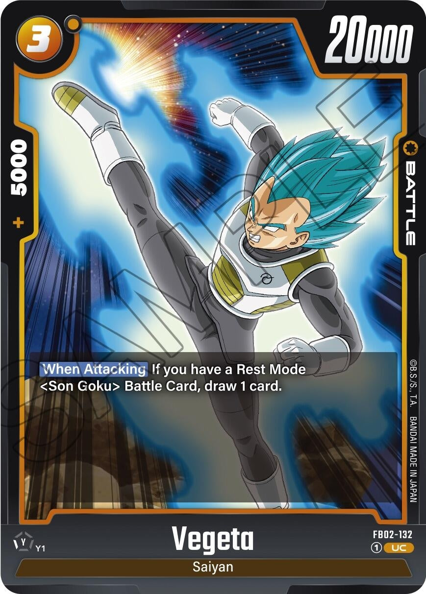 Image for Vegeta - FB02-132 (FB02-132) (FB02) - Dragon Ball Super: Fusion World