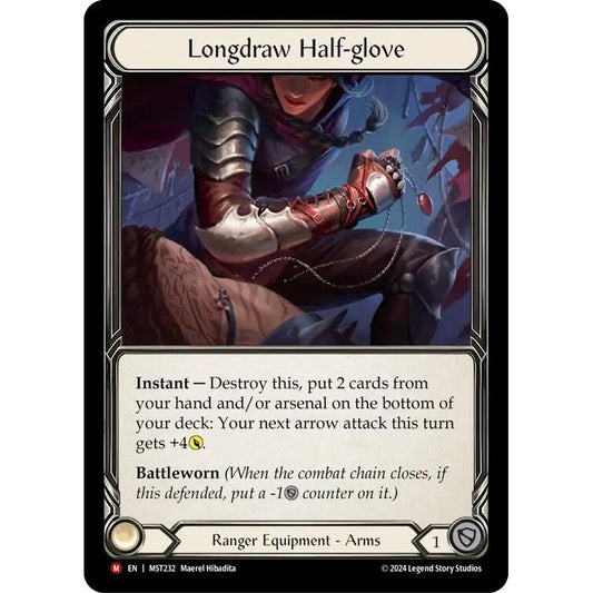 Image for Longdraw Half-glove (MST232) (MST) - Flesh and Blood TCG