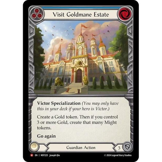 Image for Visit Goldmane Estate (MST225) (MST) - Flesh and Blood TCG