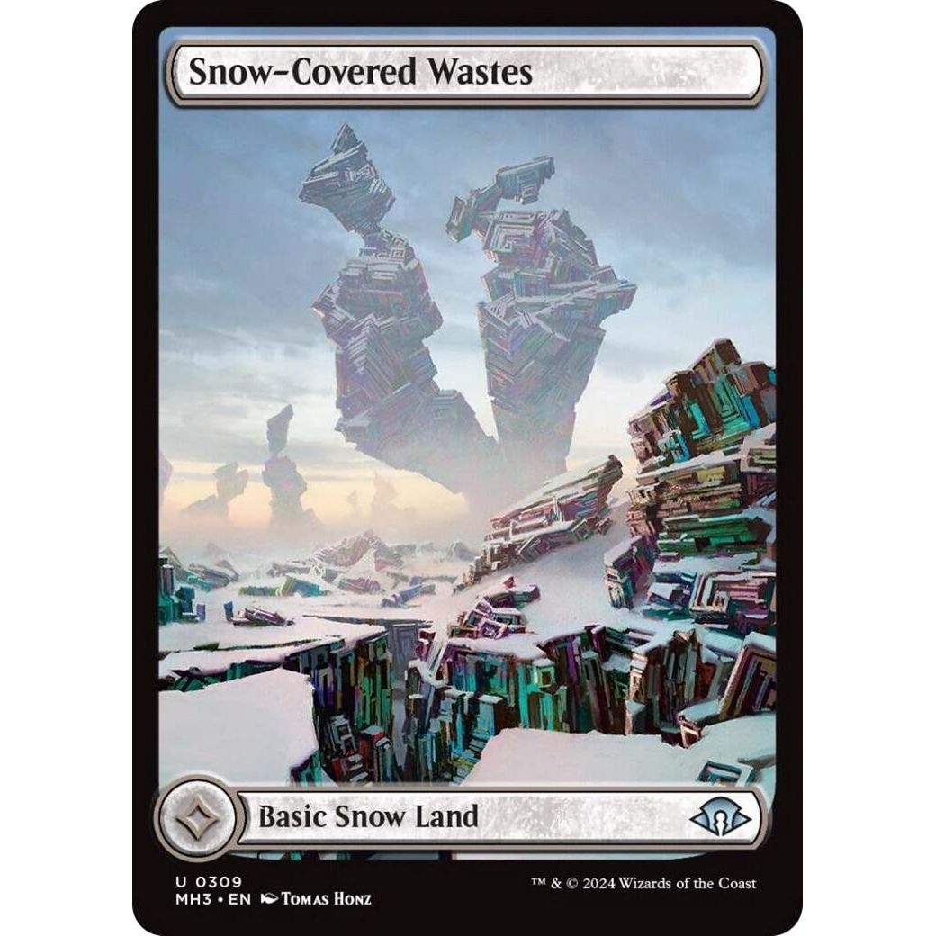 Image for Snow-Covered Wastes (0309) (309) (MH3) - Magic: The Gathering