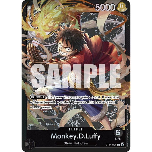 Image for Monkey.D.Luffy (001) (ST14-001) (ST-14) - One Piece Card Game