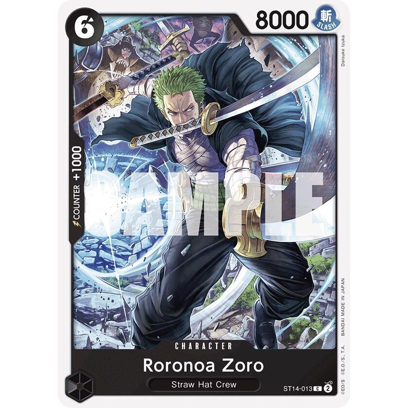 Image for Roronoa Zoro (ST14-013) (ST-14) - One Piece Card Game