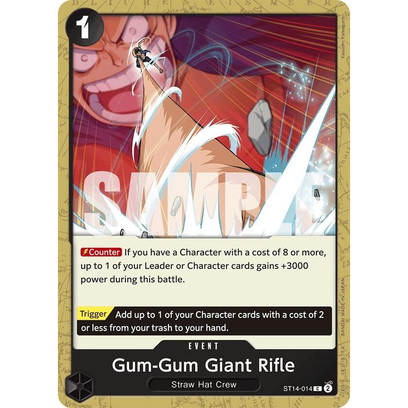 Image for Gum-Gum Giant Rifle (ST14-014) (ST-14) - One Piece Card Game