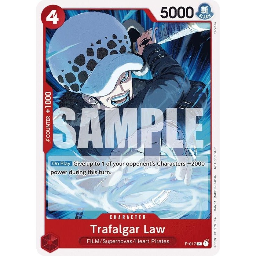 Image for Trafalgar Law (Tournament Pack Vol. 7) (P-017) (OP-PR) - One Piece Card Game