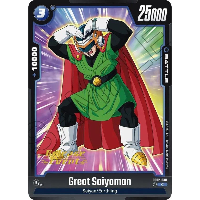 Image for Great Saiyaman (FB02-038) (FB02_PR) - Dragon Ball Super: Fusion World