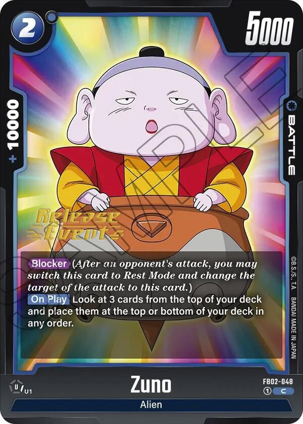 Image for Zuno (FB02-048) (FB02_PR) - Dragon Ball Super: Fusion World