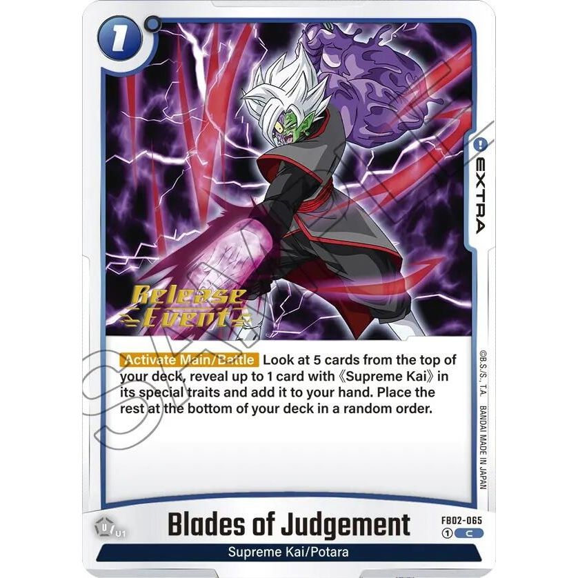 Image for Blades of Judgement (FB02-065) (FB02_PR) - Dragon Ball Super: Fusion World
