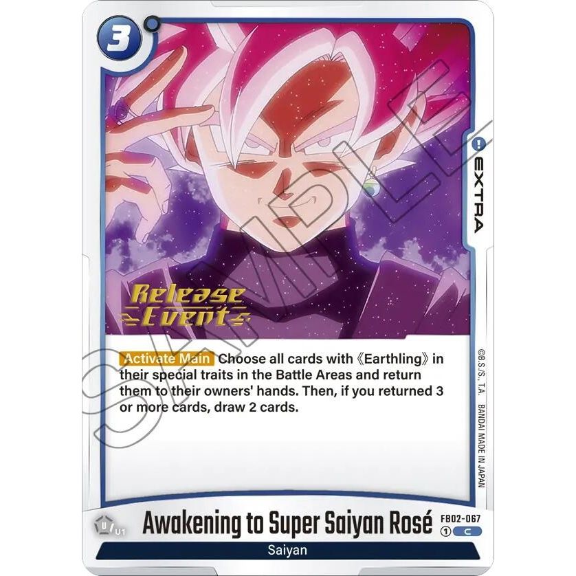 Image for Awakening to Super Saiyan Rose (FB02-067) (FB02_PR) - Dragon Ball Super: Fusion World