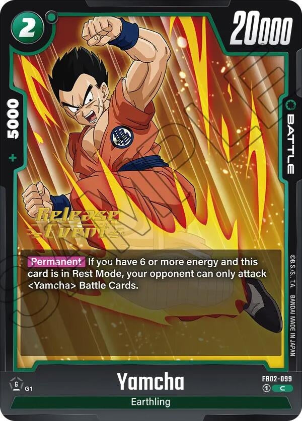 Image for Yamcha (FB02-099) (FB02_PR) - Dragon Ball Super: Fusion World