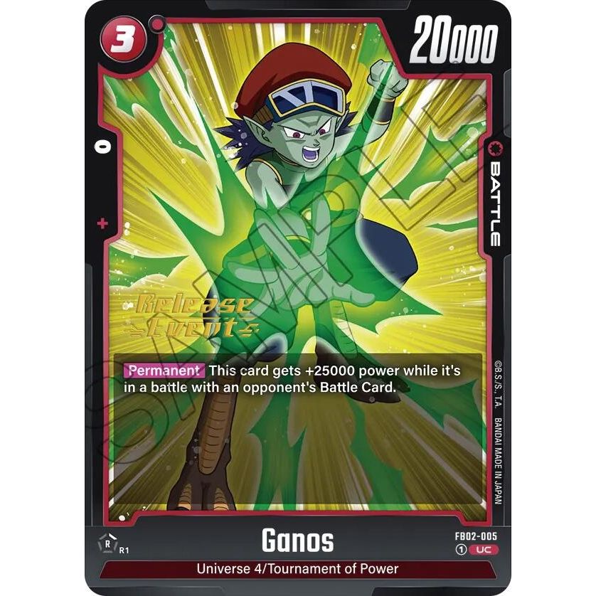 Image for Ganos (FB02-005) (FB02_PR) - Dragon Ball Super: Fusion World