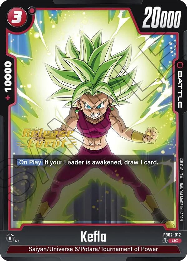 Image for Kefla - FB02-012 (FB02-012) (FB02_PR) - Dragon Ball Super: Fusion World