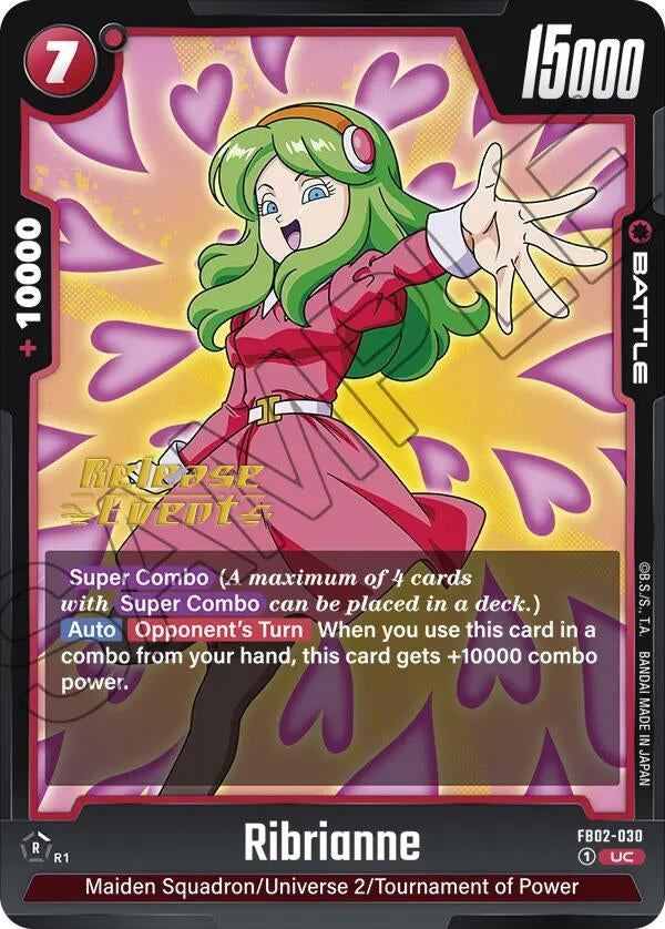 Image for Ribrianne - FB02-030 (FB02-030) (FB02_PR) - Dragon Ball Super: Fusion World