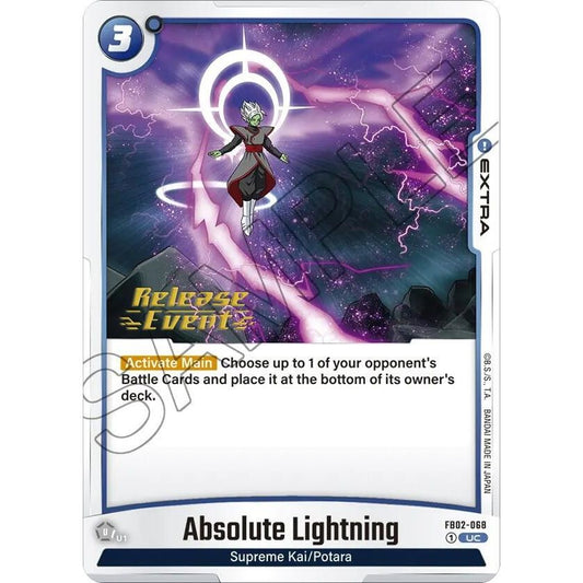 Image for Absolute Lightning (FB02-068) (FB02_PR) - Dragon Ball Super: Fusion World