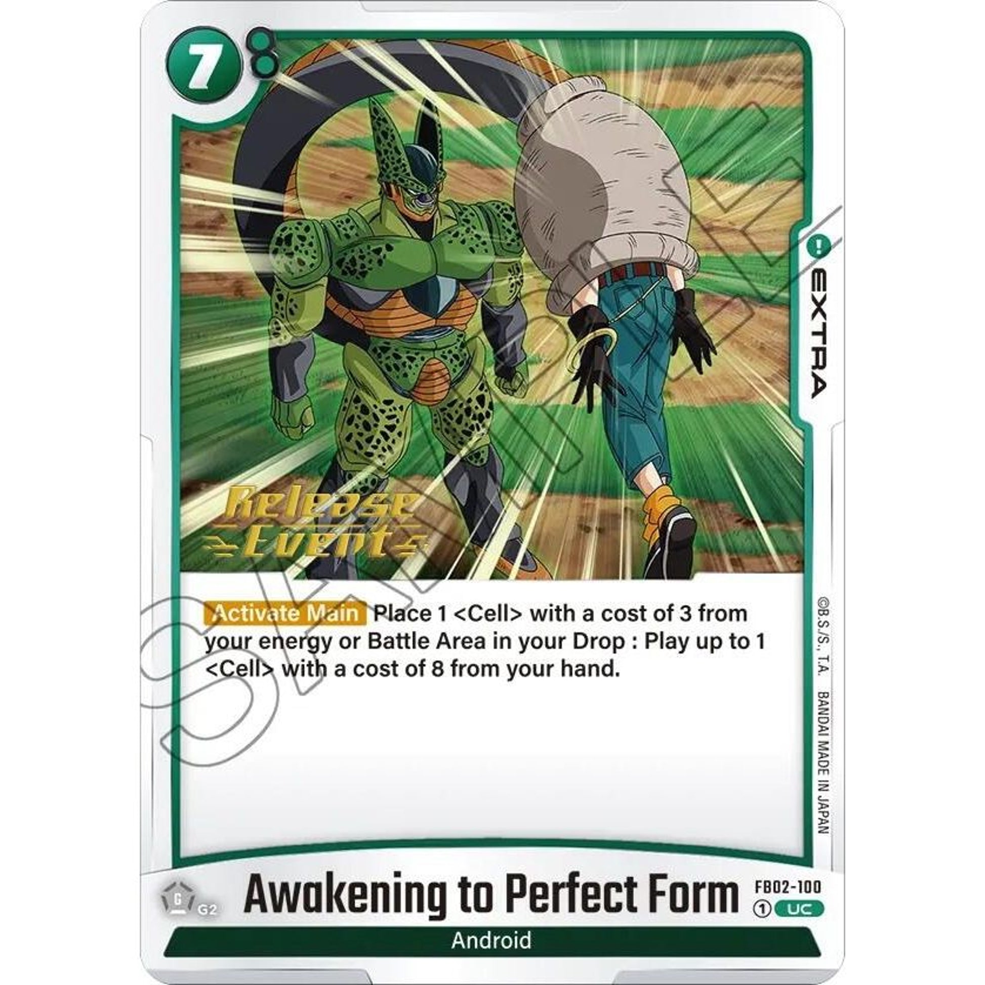 Image for Awakening to Perfect Form (FB02-100) (FB02_PR) - Dragon Ball Super: Fusion World