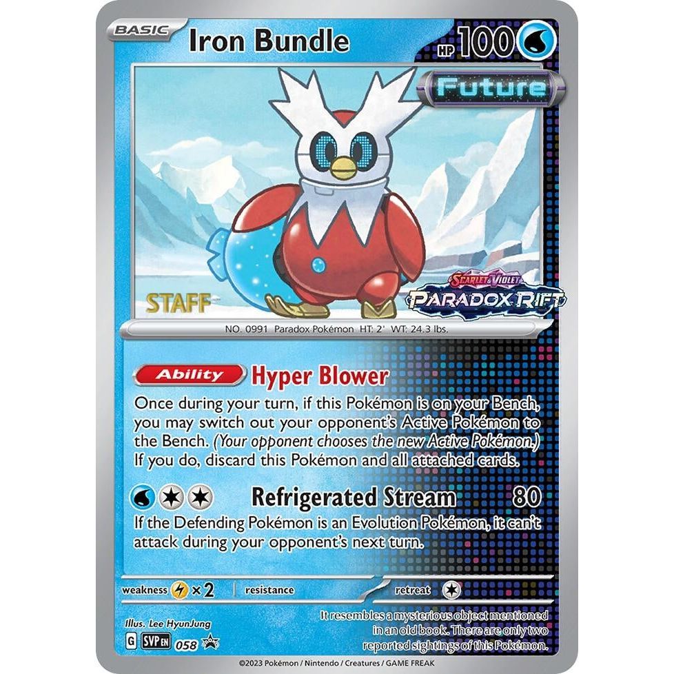 Image for Iron Bundle - 058 (Prerelease) [Staff] (058) (SVP) - Pokemon