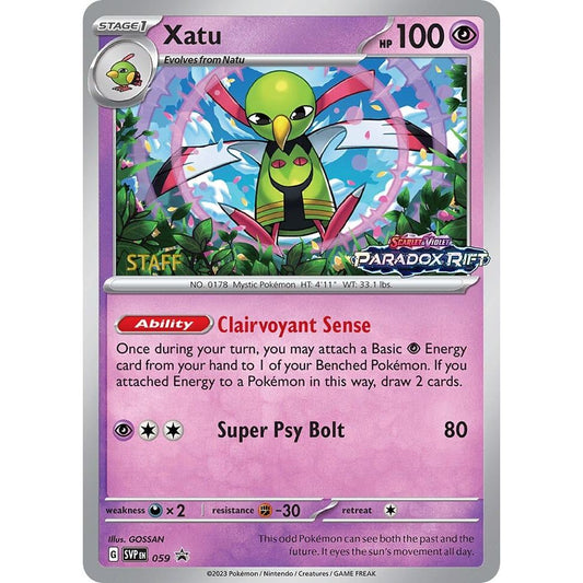 Image for Xatu - 059 (Prerelease) [Staff] (059) (SVP) - Pokemon