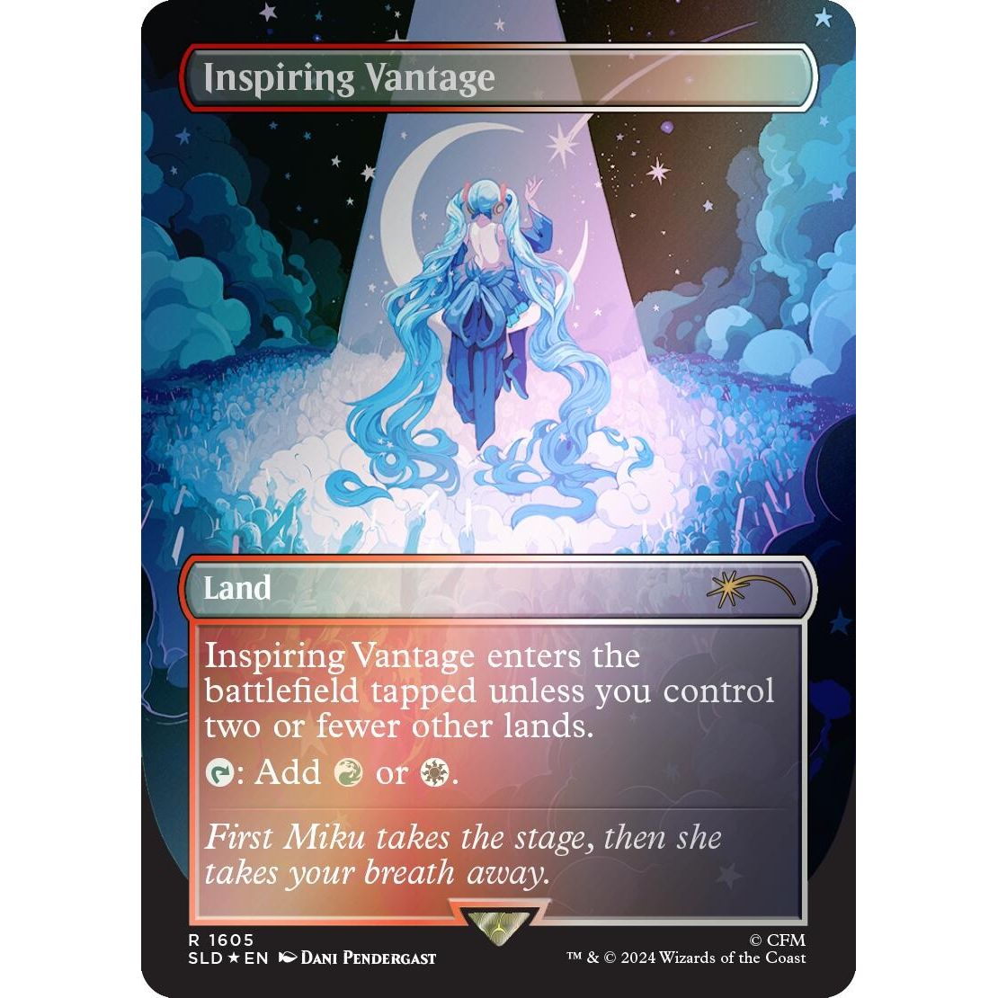 Image for Inspiring Vantage (1605) (Rainbow Foil) (1605) (SLD) - Magic: The Gathering