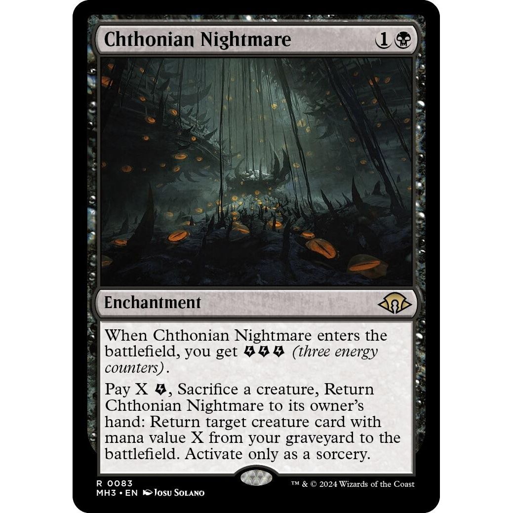 Image for Chthonian Nightmare (83) (MH3) - Magic: The Gathering