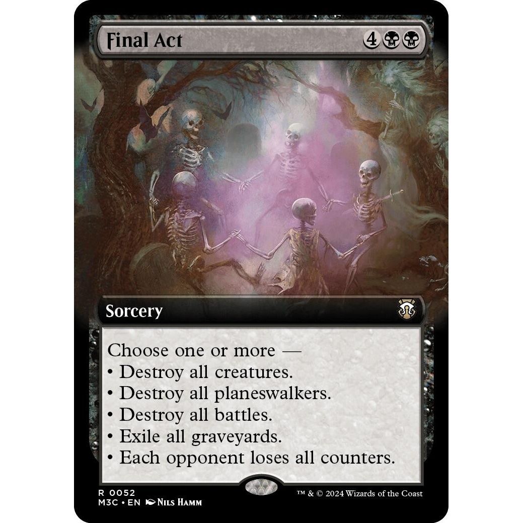 Image for Final Act (Extended Art) (52) (M3C) - Magic: The Gathering