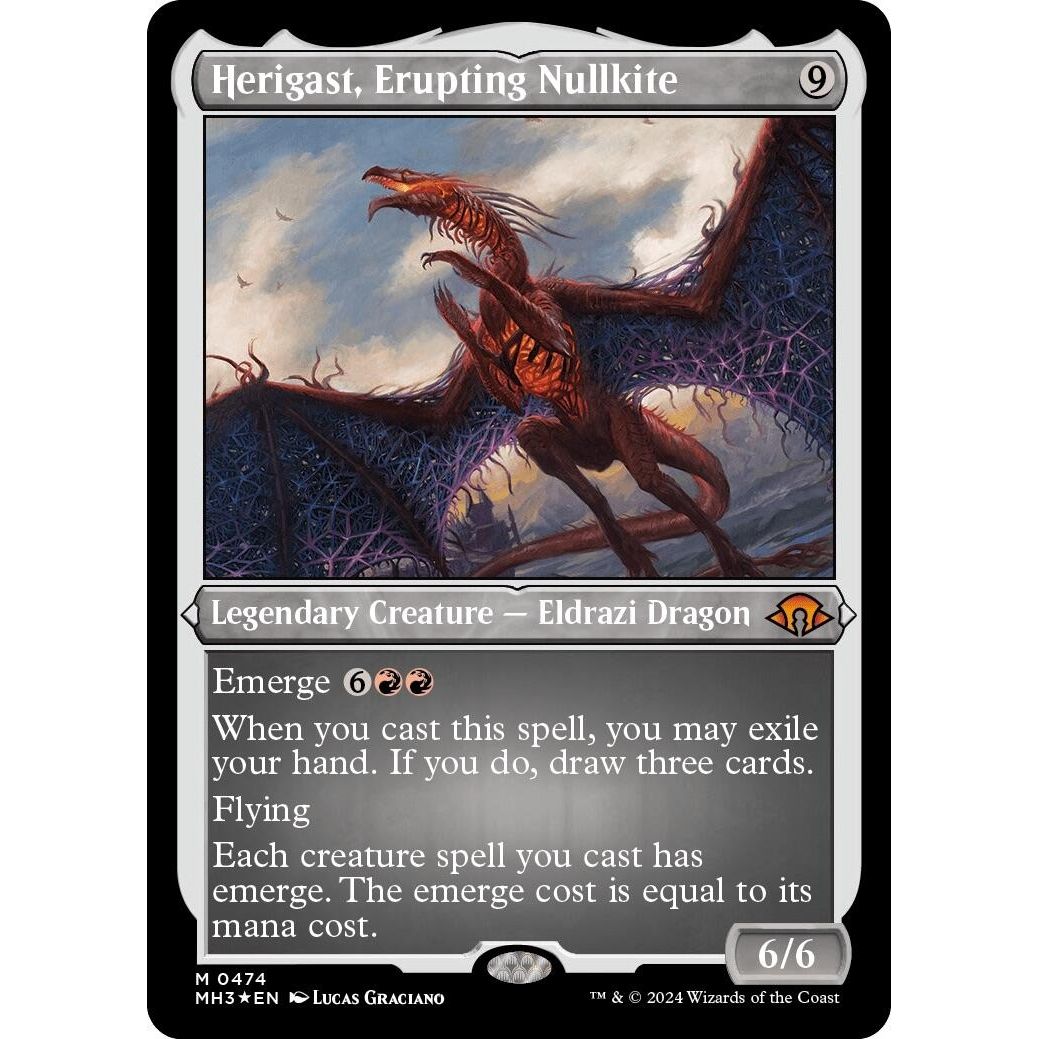 Image for Herigast, Erupting Nullkite (Foil Etched) (474) (MH3) - Magic: The Gathering